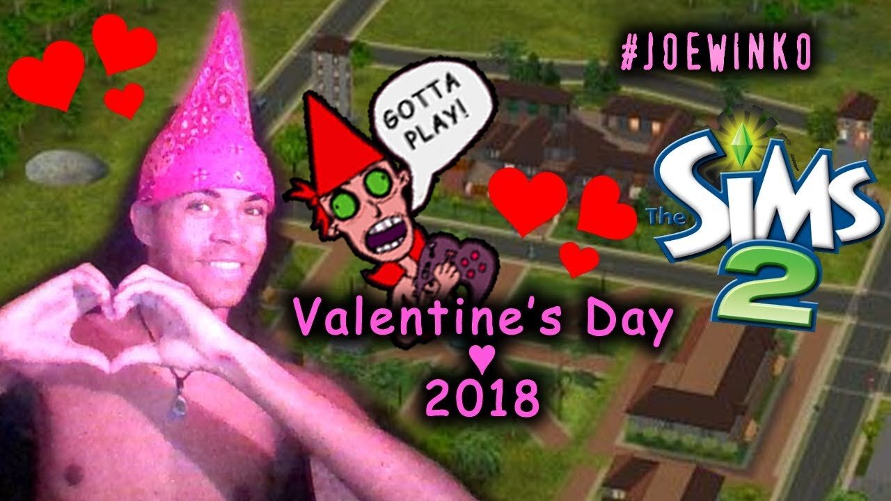 Lonely Valentine's Day - Sims 2 Live Stream (Feb 14th 2018) - Joe Winko