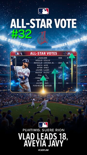 All-Star Vote: Vlad leads 1B, Acuña/Javy rise.