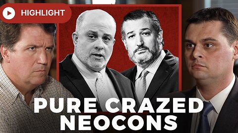Tucker Responds to Fox News and Mark Levin’s Neocon War Propaganda