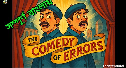 The Comedy of Errors | শেক্সপিয়ারের গল্প/ নাটক | Bangla Audio Drama | Bedtime Story | ToonyWorldAi