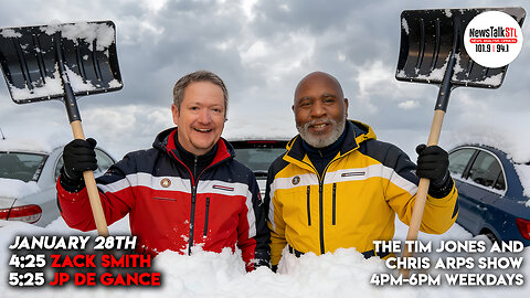 The Tim Jones and Chris Arps Show 01.28.2026 Zack Smith | Rep. Ben Keathley | JP De Gance