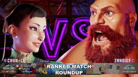 Kuya Kalbo SF6 Ranked Match Roundup. Chun Li Master Rank [Hori Fight Stick]