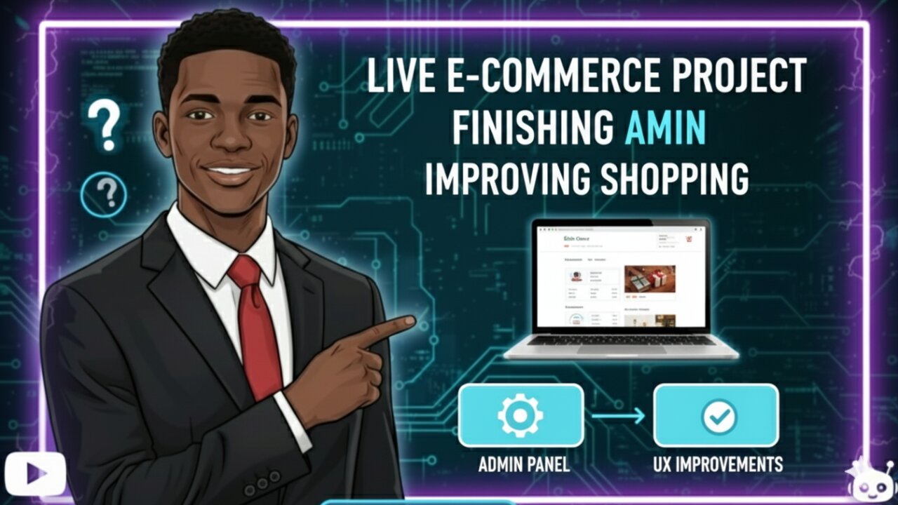 Live E-commerce Project: Finishing the Admin & Improving the Shopping Experience