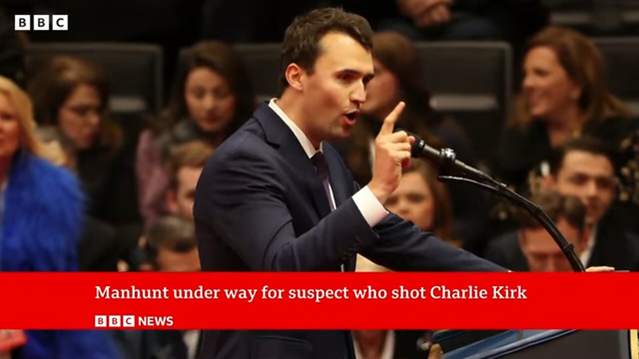 Manhunt for Charlie Kirk killer continues as Trump says it is dark moment for America