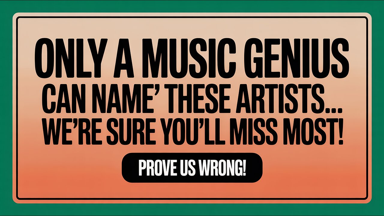 Music Quiz For Music Geniuses
