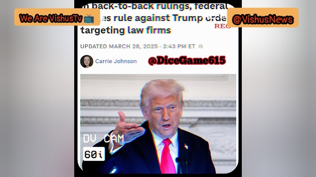 Judge's Are Going After Donald Trump... #VishusTv 📺