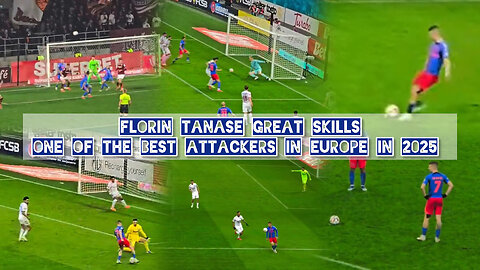 Florin Tanase great skills. One of the best attackers in Europe in 2025
