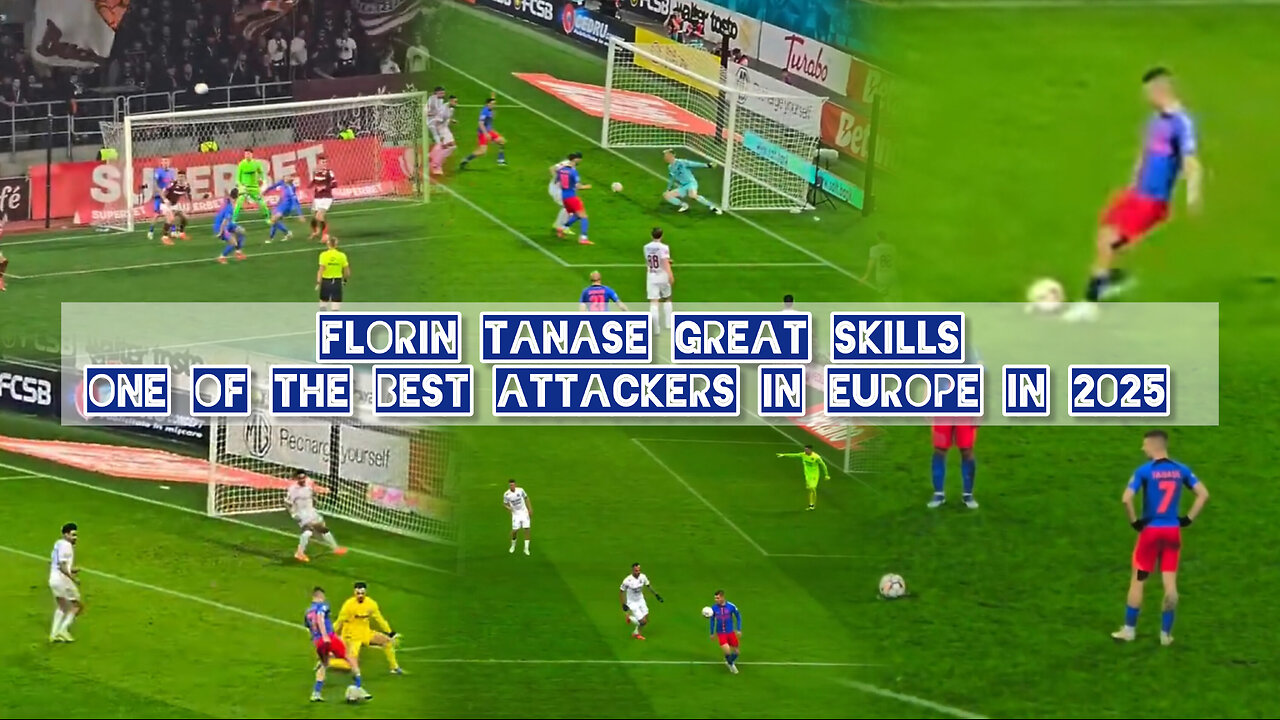 Florin Tanase great skills. One of the best attackers in Europe in 2025