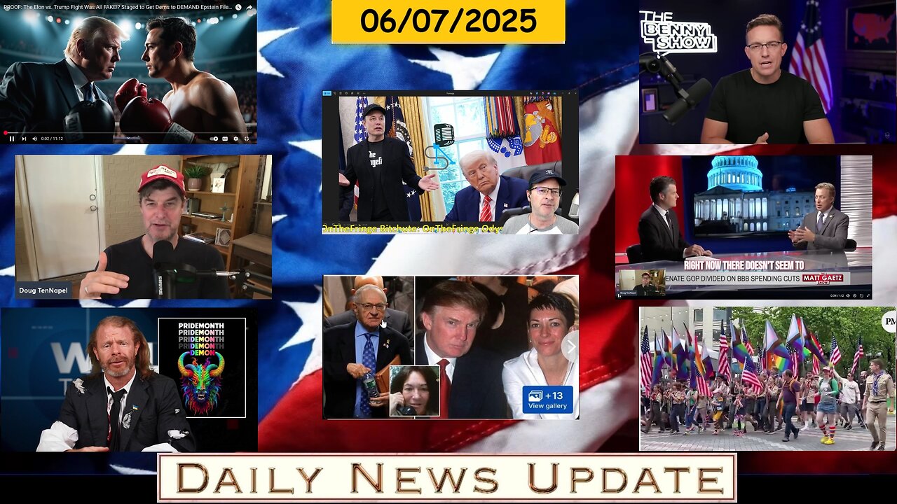 EP1586 | Benny Johnson: 4D Chess, Doug In Exile: Matt Gaetz, On The Fringe: Trap, Awaken With JP: Pride Month