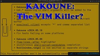 Stop Using Vim: Why Kakoune is the Modern, Interactive Editor You Need