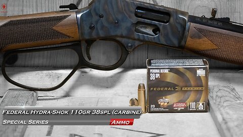 Federal Hydra Shok 110gr 38spl Carbine Test