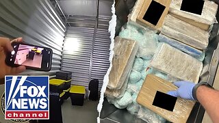 WATCH: Record-breaking drug load discovered in auctioned storage unit