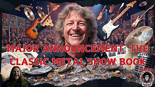 CMS Turns 30! Major Announcement: The Classic Metal Show Book