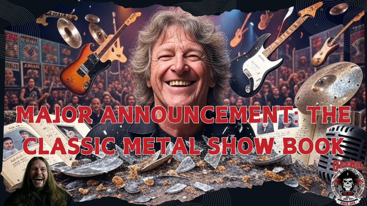 CMS Turns 30! Major Announcement: The Classic Metal Show Book