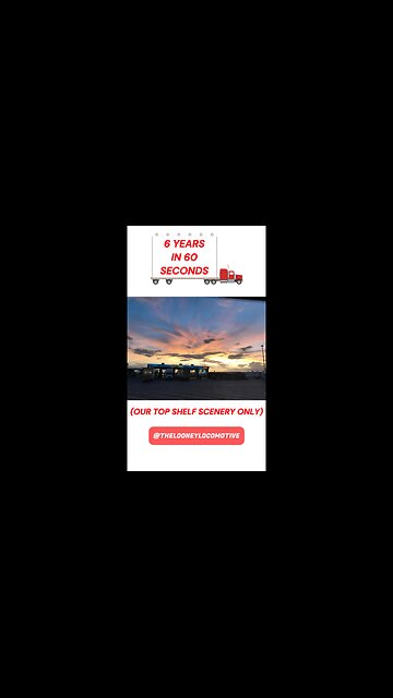 6 Years in 60 Seconds! #shorts #trucking #scenery #teamdriving #travel