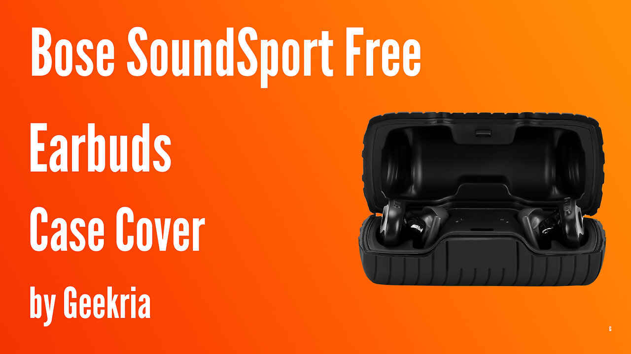 Bose SoundSport Free Earbuds Case Cover | Geekria