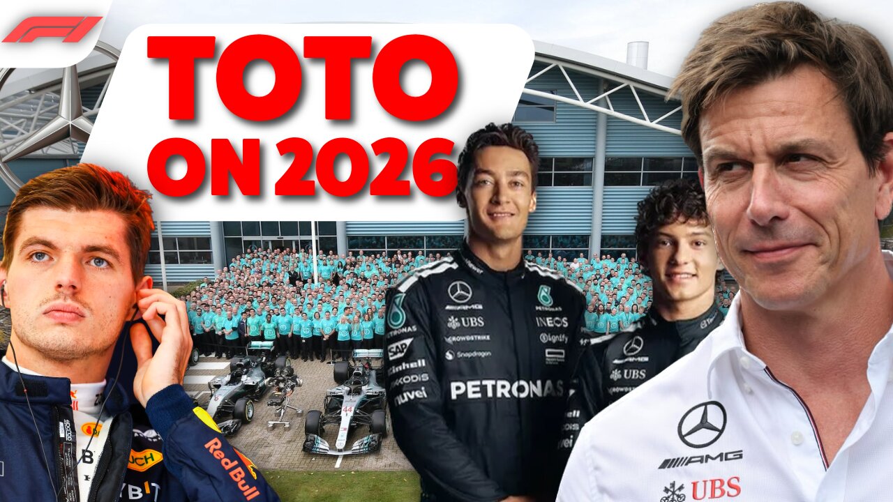 Toto Wolf BREAKS SILENCE on Merc's F1 2026 driver lineup