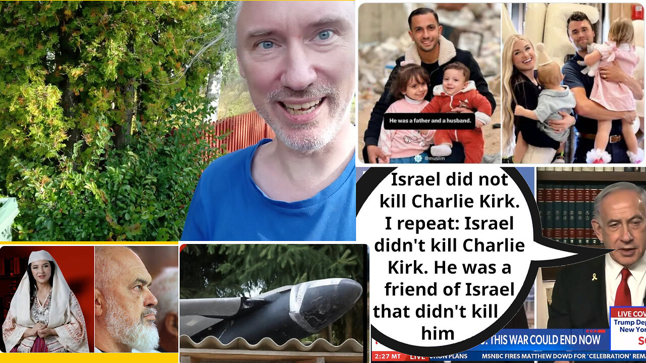 AI-minister. Polen-drönare. Shabbos gojim straffade. Kirk-dekoyer. Associativ propaganda. Gråtstopp