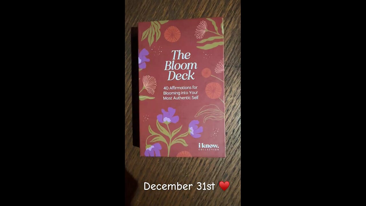 12/31/25 card: decisions