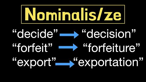 Nominalisation in the High Court of Australia