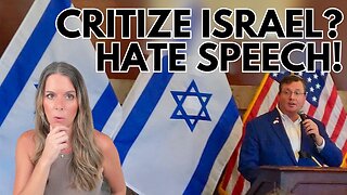 Criticize Israel? New Hate SPeech Bill Threatens Free Speech