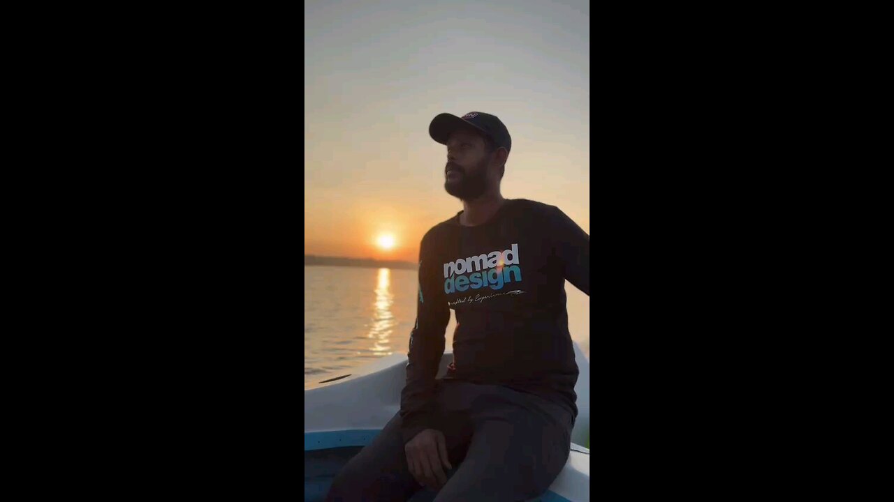 Fishing in the boat