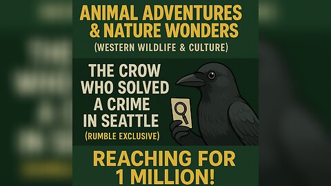The Crow Who Solved a Crime in Seattle (Rumble Exclusive)