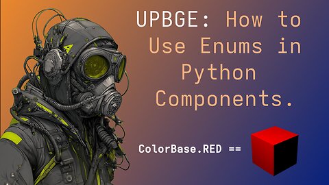UPBGE: Using Enums in Python Components