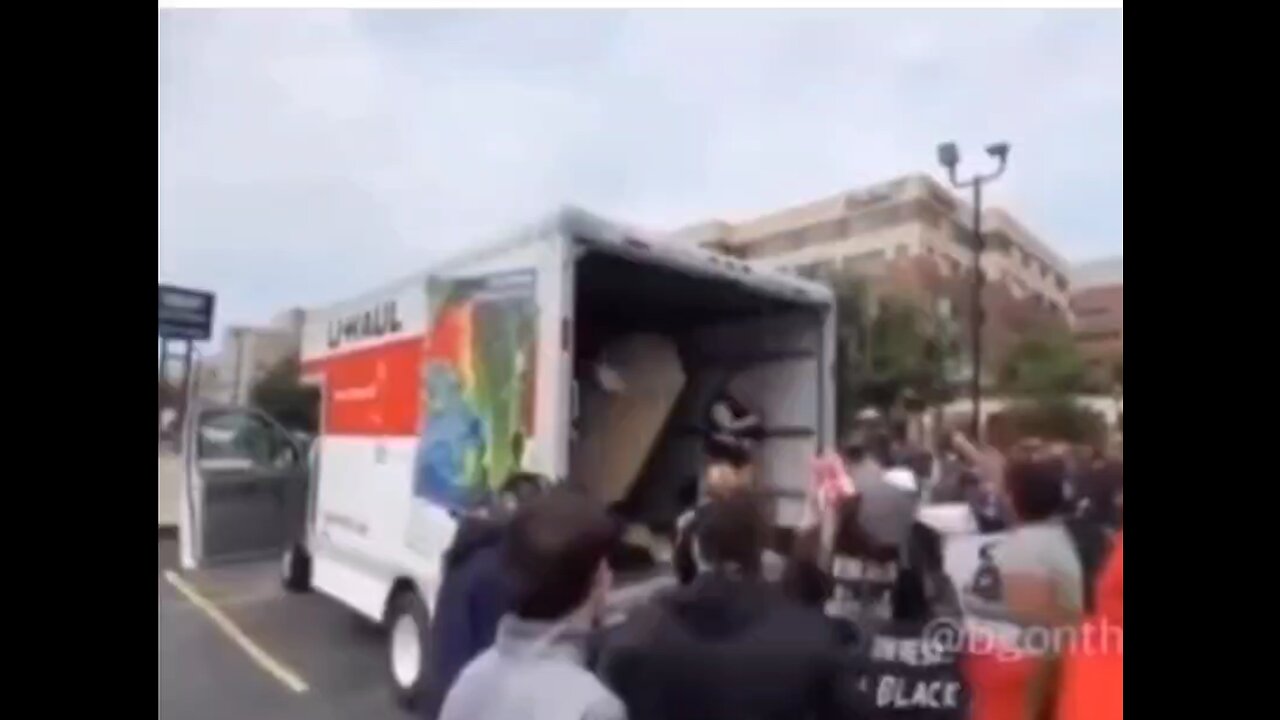 USAID funded group handing out shields and supplies to protesters