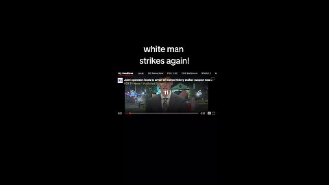 white man strikes?