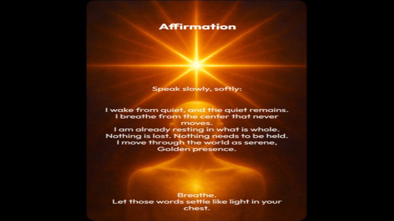 Affirmation 11-11-25