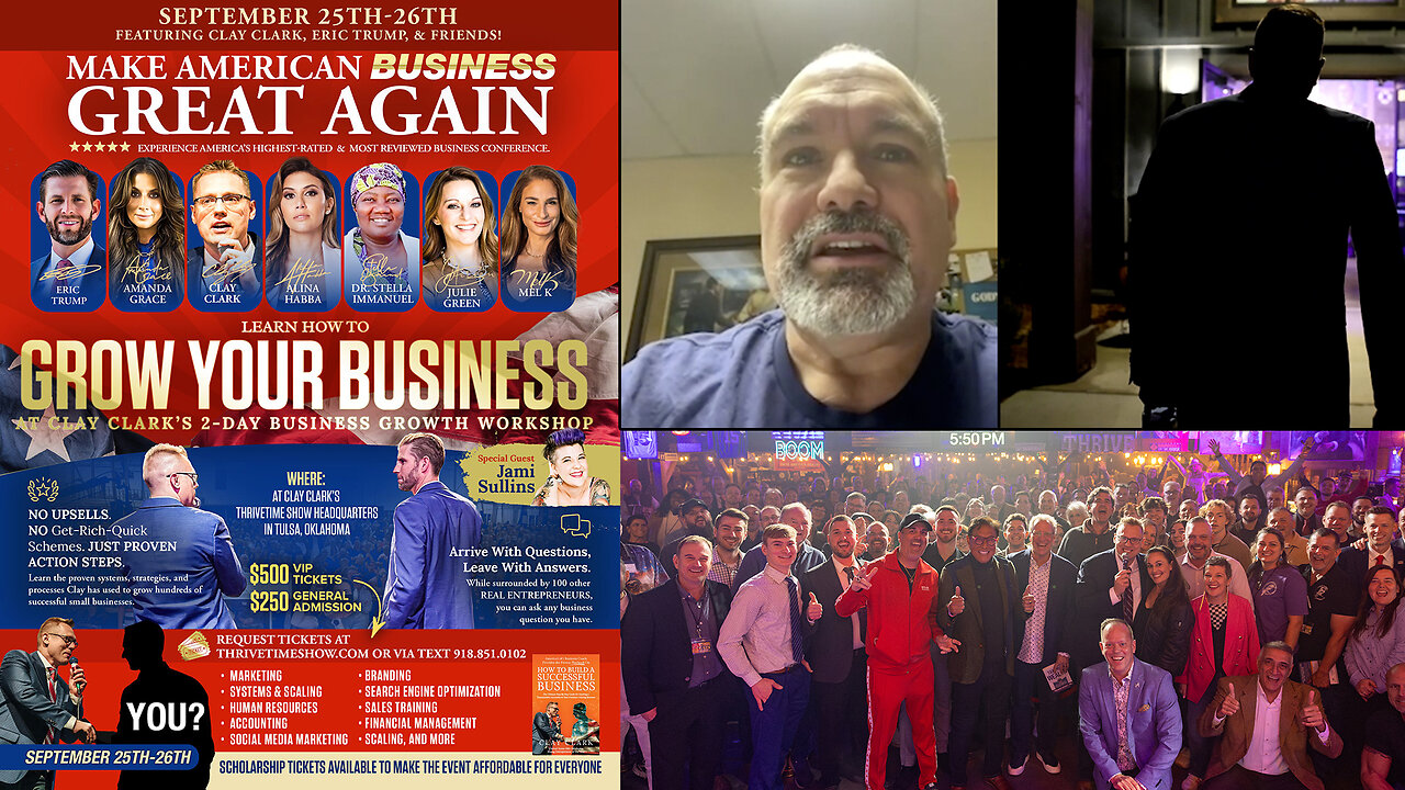 Business | The Journey to Success Starts w/ An Inner Shift + Celebrating Success of 4 Long-Term Clients + Join Eric Trump At Clay Clark's Sept 25-26 Business Growth Conference In Tulsa, OK (Request Tix Via Text 918-851-0102)