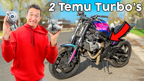 My TWIN TURBO Crotch Rocket Finally RIPS!
