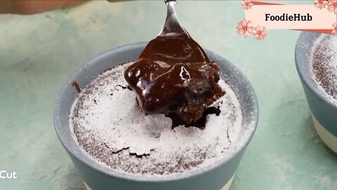 Gooey Chocolate Lava Cups in 8 Minutes 🍫
