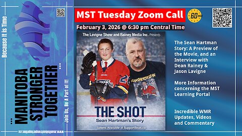 Sneak Peek: "The Shot: The Sean Hartman Story" MST Zoom February 3, 2026