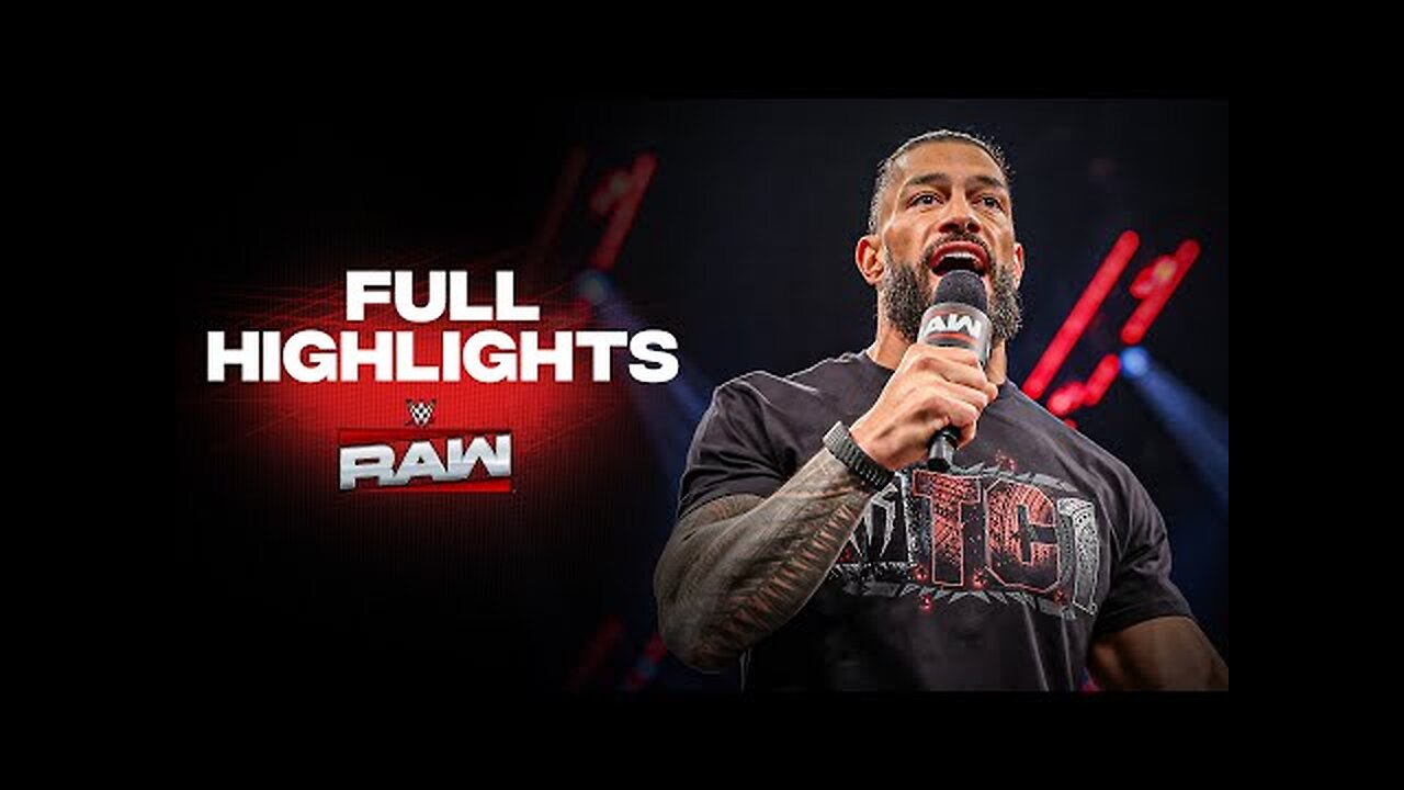 Full Raw highlights: Aug. 2025