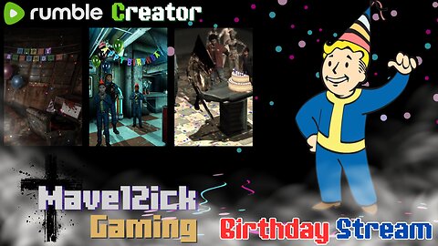 | The Best Survival Horror Channel On Rumble | Birthday Stream! | Random Games |