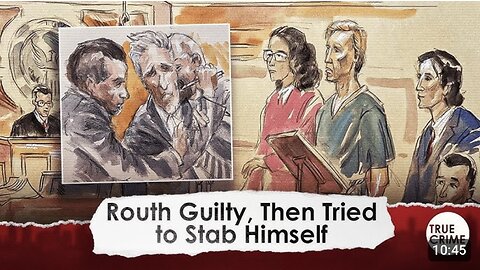 Ryan Routh GUILTY in Trump Assassination Plot Then Tries To STAB Himself After Verdict