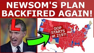 Newsom's Map Stunt Just BACKFIRED AGAIN!