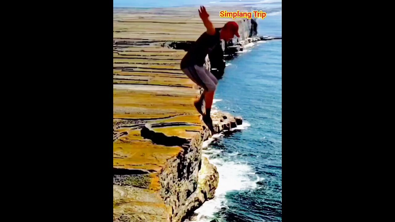Simplang Trip 55: Here’s what will happen if you jump on sea cliff.