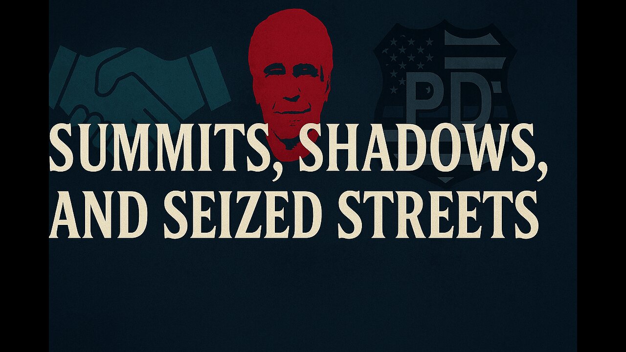 Trump & Putin’s Alaska Summit, Epstein Deaths, and D.C. Police Takeover