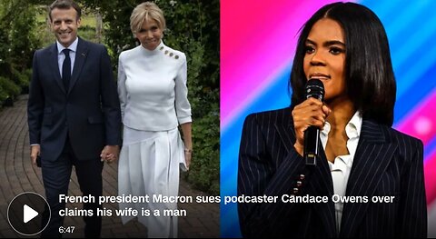 Candace Owens sued for defamation over claims that France’s first lady is a man | Malay Subs |