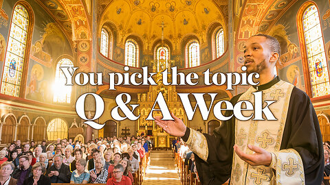 Q & A Week: You Pick The Topic & Join Me Live