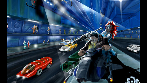 Bonnie and Clyde: Recreating Old Art - Traditional media to Digital