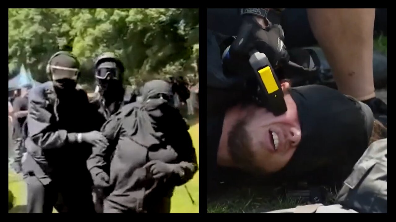 Antifa Throws URINE WATER BALLOONS... On THEMSELVES?