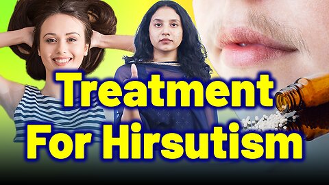 Best Treatment For Hirsutism Female Facial Hair Growth | Gynaecology | Homeopathy