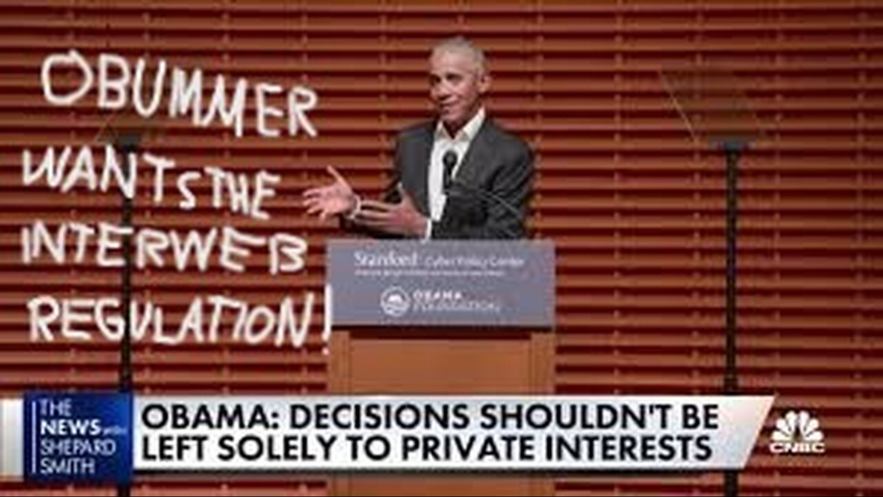 Regulating Social Media: Obummer STILL Thinks He's in Charge!