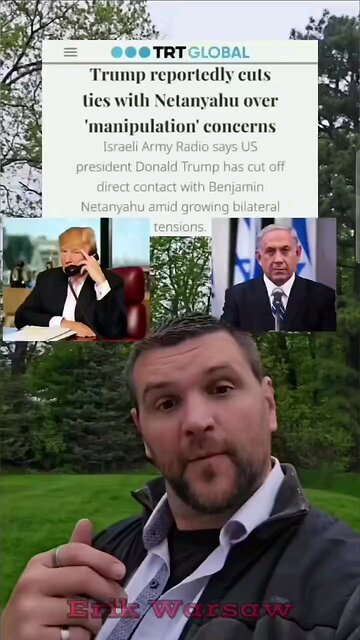 False Flag Incoming ?-Tensions Between Trump And Netanyahu