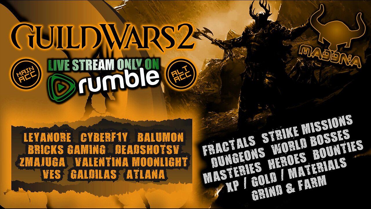 GUILD WARS 2 CO-OP MASH UP ft Leyanore, Zmajuga & Cyberf1y / 9ghost & Balumon