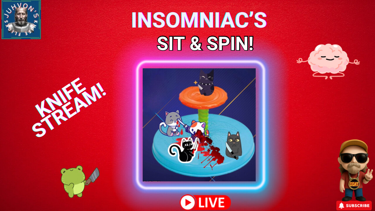 What's the Best Way to Cure Insomnia? Knife Live Streams!